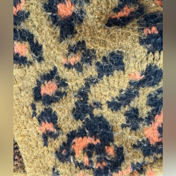 Women's Madewell Cardigan Multicolor XS Geometric Button City Colorful Preppy - Picture 5 of 14